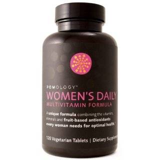 Pomology Womens Daily Multivitamin Tablets, 120 count Bottle