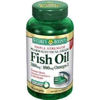   Strength One per day Fish Oil 1400 mg, 980 mg Omega 3, 39 Softgels