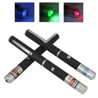 QQ Tech® Green Red Blue / Violet / Purple Beam Laser Pointer Combo 3 