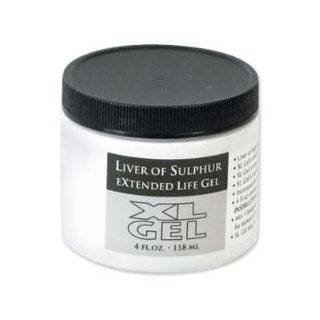 Extended Life Liver of Sulfur Patina Oxidation Gel 4 ounces 45022