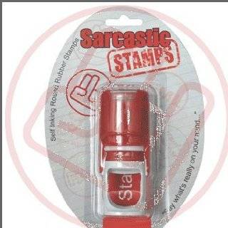  Sarcastic Rubber Stamp   Middle Finger