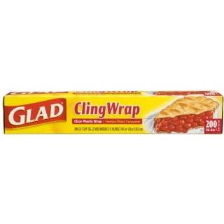  Glad Cling Wrap 200 sq ft: Health & Personal Care