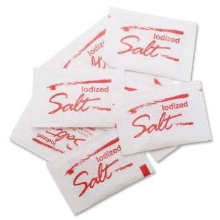  Marjack Products   Salt Packets, 3000 Packs/BX   Sold as 1 