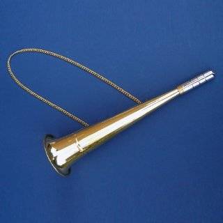 Brass Fog Horn Manual Marine Signal Whistle Vintage Reproduction