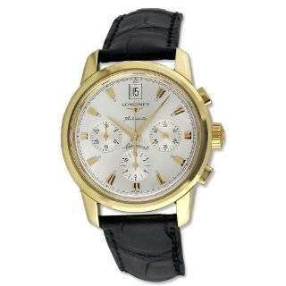   Heritage 18kt Gold Mens Automatic Strap Watch L1.645.6.52.4: Watches