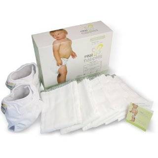  Real Nappies Cloth Diapers Birth To Potty Value Pack, Over 