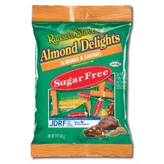 Russell Stover Sugar Free Almond Delight, 3 ounce Peg Bags (Pack of 10 