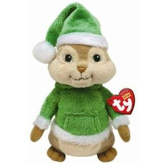   Beanie Baby   THEODORE with Holiday Hat (Alvin & the Chipmunks): Baby