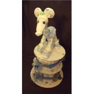  Pink Giraffe Baby Shower Gift Diaper Cake Centerpiece 