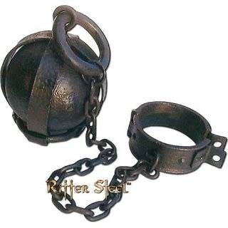 London Clink Prison Dungeon Ball and Chain Leg Shackles