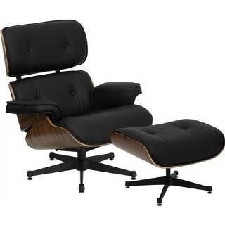  Modern Office Lounge Chair and Ottoman Set