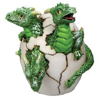  2 Headed Dragon Hatchling Collectible Figurine Statue 