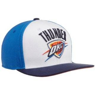  NBA Oklahoma City Thunder Adidas Snapback Hat (Blue 