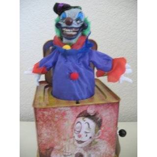 Scary Clown Jack in the Box Pop up Halloween Prop