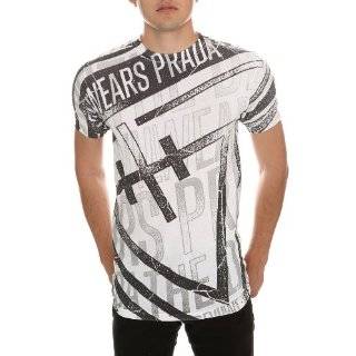The Devil Wears Prada Logo Allover Print Slim Fit T Shirt