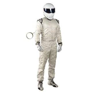 The Stig Race Suit Fancy Dress Costume & Helmet   MEDIUM