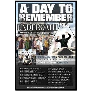 Day to Remember Poster  P Concert Flyer   What Separates Me From You 