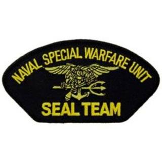 Navy SEAL Team Hat Patch 2 3/4 x 5 1/4