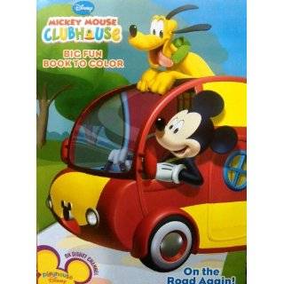 Disney Mickey Mouse Clubhouse Coloring Book   Mickey Mouse & Pluto on 
