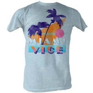  Miami Vice T shirt Black: Clothing