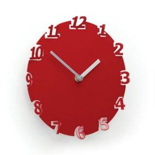  Umbra Numero Wall Clock, White: Home & Kitchen