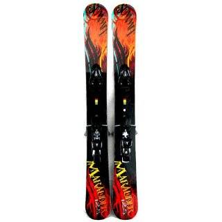 Atomic ETL 123 Skis Skiboards Short Skis White/Red Release Bindings 