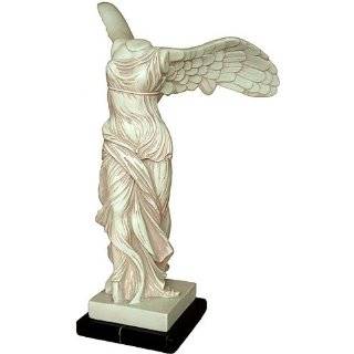 Nike of Samothrace Winged Victory Greek Goddess Real Bronze Powder 