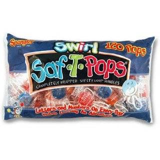 Swirl Saf T Pops Assorted 120 ct. bag