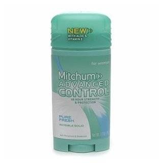 Lady Mitchum Womens Advanced Control, Pure Fresh, 2.7 Ounce (Pack of 