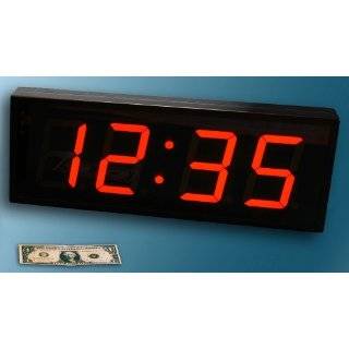 Large Digital LED Wall Clock