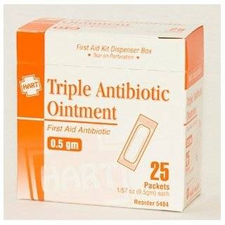 HART Health Triple Antibiotic Ointment, 0.5 gm packet, 25/box, 3 Box 
