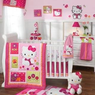  Hello Kitty & Friends   6 Piece Crib Bedding Set: Baby