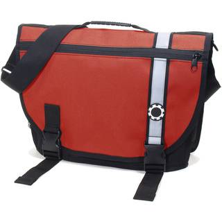 DadGear Red Retro Stripe Diaper Bag