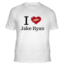 Love Jake Ryan T Shirts, I Love Jake Ryan Shirts & Tees, Custom I