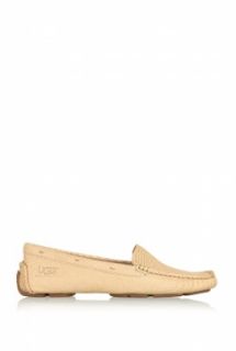Perforated Suede Driving Shoes by UGG Australia   Brown   Buy Shoes Online