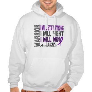 Lupus Warrior Hooded Sweatshirts