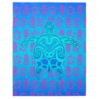 Blue Tribal Turtle Jigsaw Puzzles