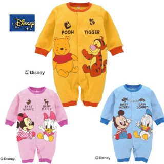 Baby Toddler Unisex Boy Girl Cute Cotton Disney Jumper Clothes Romper 0 12M