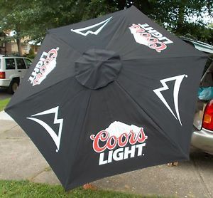 Coors Light Patio Umbrella