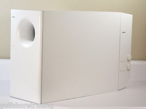 Bose Acoustimass 25 Series II Powered Subwoofer Speaker White Power Cord