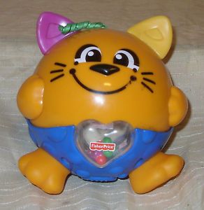 Fisher Price Cat That Vibrates Shakes A Musical Developmental Baby Toy
