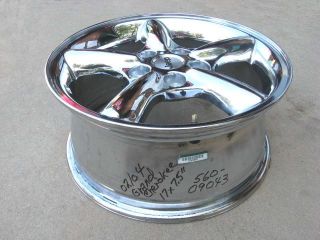 2002 2003 2004 Jeep Grand Cherokee Chrome Aluminum Factory Wheel Rim 17x7 5 Inch