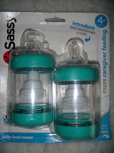 GREEN SASSY: BABY Bottle Infant Feeder Food Cereal Infafeeding Nurser BPA  Free $7.64 - PicClick