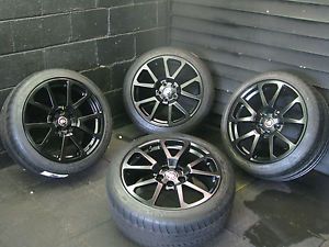 Black cts V Coupe Only Factory Cadillac Wheels Rims Tires 4648 4677 Michelin