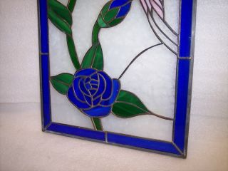 Humming Bird Motor Home Window Stained Glass