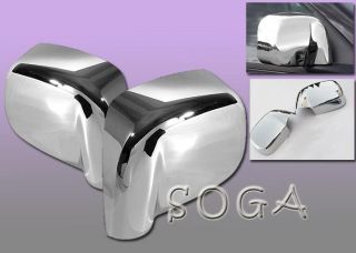 02 08 Dodge RAM 1500 2500 3500 Chrome Side Mirror Cover Covers 2002 2003 2004