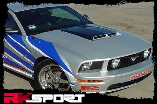 New Ford Mustang GT R Style RAM Air Hood Only Fiberglass Car Body Kit 18011000