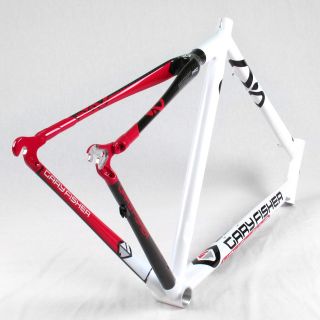 Gary Fisher Arc Pro Aluminum Carbon Road Bike Frame 57cm White Red