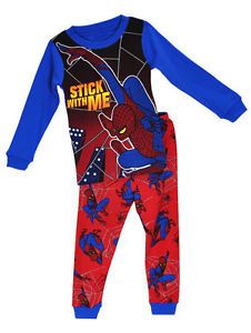 Baby Toddler Kid's Boy Sleepwear Cute Nightwear Pajama Set "Spiderman" 2T