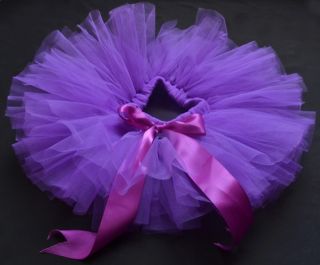 Purple Party Costume Ballet Kids Dancing Girl Toddler Child Baby Tutu Skirt